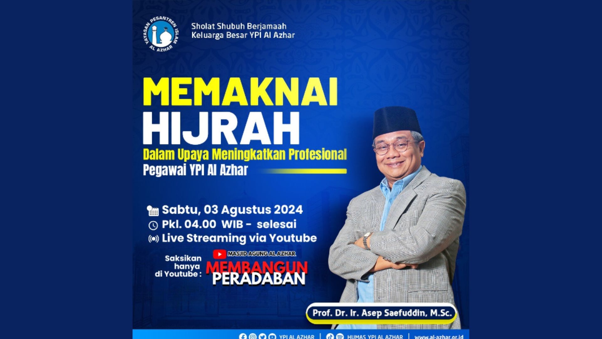 Kuliah Shubuh Sabtu, 03 Agustus 2024 